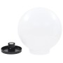 Juego de lámparas de bola LED 2 piezas esféricas 40 cm PMMA
