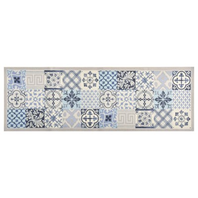 Alfombra de cocina lavable mosaico 60x300 cm
