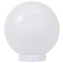 Lámparas solares esféricas de exterior 3 uds LED RGB 20 cm
