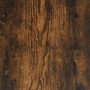 Mueble discos madera contrachapada roble ahumado 84,5x38x48 cm