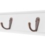 Perchero estilo barroco MDF blanco