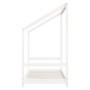 Estructura de cama para niños madera de pino blanco 80x160 cm