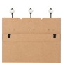 Perchero de pared HAPPY LOVE con 6 ganchos 120x40 cm