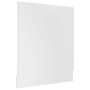 Panel para lavavajillas madera contrachapada blanco 59,5x3x67cm