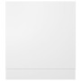 Panel para lavavajillas madera contrachapada blanco 59,5x3x67cm