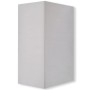 Lámparas de pared de exterior con luz superior e inferior 2 uds.