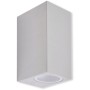 Lámparas de pared de exterior con luz superior e inferior 2 uds.