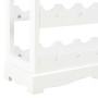 Armario botellero MDF blanco 70x22,5x70,5 cm