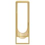 Revistero de acero dorado 35x15x45 cm