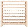 Botellero madera maciza de pino 109,5x30x107,5 cm
