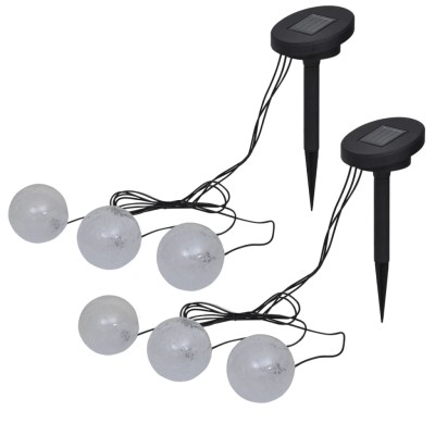 Lámparas flotantes LED para estanque y piscina 6 unidades