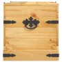 Baúl de almacenaje Corona Range de pino mexicano 91x49,5x47 cm
