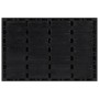 Felpudo rectangular de goma y fibra de coco 40x60 cm