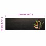 Alfombra de cocina lavable terciopelo dibujo especias 45x150 cm