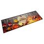 Alfombra de cocina lavable terciopelo otoño 45x150cm