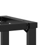 Patas de mesa de comedor estructura O acero 60x40x73 cm