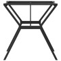 Patas de mesa de comedor estructura Y acero 70x70x73 cm