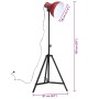 Lámpara de pie rojo desgastado 25 W E27 61x61x90/150 cm