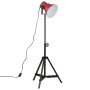 Lámpara de pie rojo desgastado 25 W E27 35x35x65/95 cm