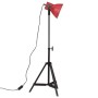 Lámpara de pie rojo desgastado 25 W E27 35x35x65/95 cm