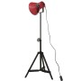 Lámpara de pie rojo desgastado 25 W E27 35x35x65/95 cm