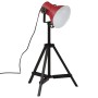 Lámpara de pie rojo desgastado 25 W E27 35x35x65/95 cm