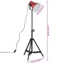 Lámpara de pie rojo desgastado 25 W E27 35x35x65/95 cm
