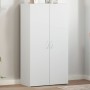 Armario archivador madera de ingeniería blanco 60x32x115 cm