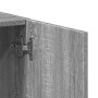 Armario archivador madera ingeniería gris Sonoma 60x32x77,5 cm