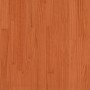 Estructura de cama infantil madera de pino marrón cera 90x190cm