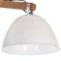 Lámpara de techo blanca 25 W E27 105x30x65-108 cm