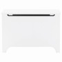 Caja de almacenaje y tapa RANA madera maciza blanca 80x49x54 cm