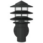 Apliques de exterior 2 unidades acero inoxidable negro