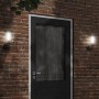 Aplique de exterior de acero inoxidable negro