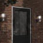 Lámpara de pared de exterior con sensor acero inoxidable
