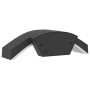 Lámpara de pared de exterior LED aluminio fundido negro