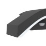 Lámpara de pared de exterior LED aluminio fundido negro