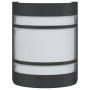 Apliques de exterior 2 unidades acero inoxidable negro