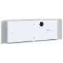 Apliques de exterior 2 unidades acero inoxidable plateado