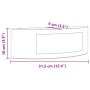Apliques de exterior 2 unidades acero inoxidable plateado