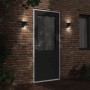 Lámparas de pared de exterior 2 uds aluminio fundido negro
