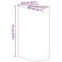 Lámparas de pared de exterior 2 uds aluminio fundido negro