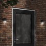Lámpara de pared de exterior aluminio fundido negro