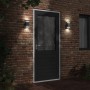 Aplique de exterior de acero inoxidable negro
