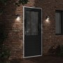 Apliques de exterior 2 unidades acero inoxidable negro