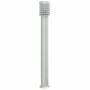 Lámparas de suelo de exterior 3 uds acero inoxidable 110 cm