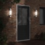 Aplique de exterior de acero inoxidable plateado