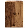 Cajonera de esquina madera de ingeniería envejecida 80x41x58 cm