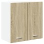 Armario colgante cocina contrachapada roble 60x31x60 cm