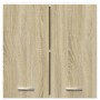 Armario colgante cocina contrachapada roble 60x31x60 cm
